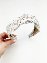 Load image into Gallery viewer, Knotted Headband | Garden Bunnies {PRE-ORDER}

