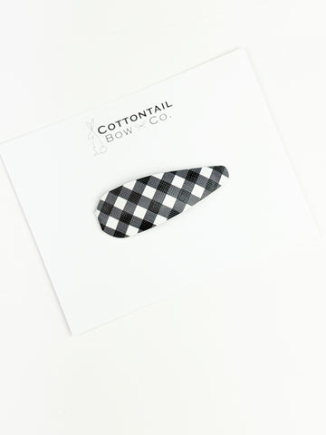 XL Snap Clip | Buffalo Plaid