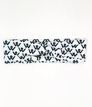 Load image into Gallery viewer, Logo Twist Wrap | White | One Size {PRE-ORDER}
