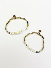 Load image into Gallery viewer, Beaded Name Birthstone Bracelet
