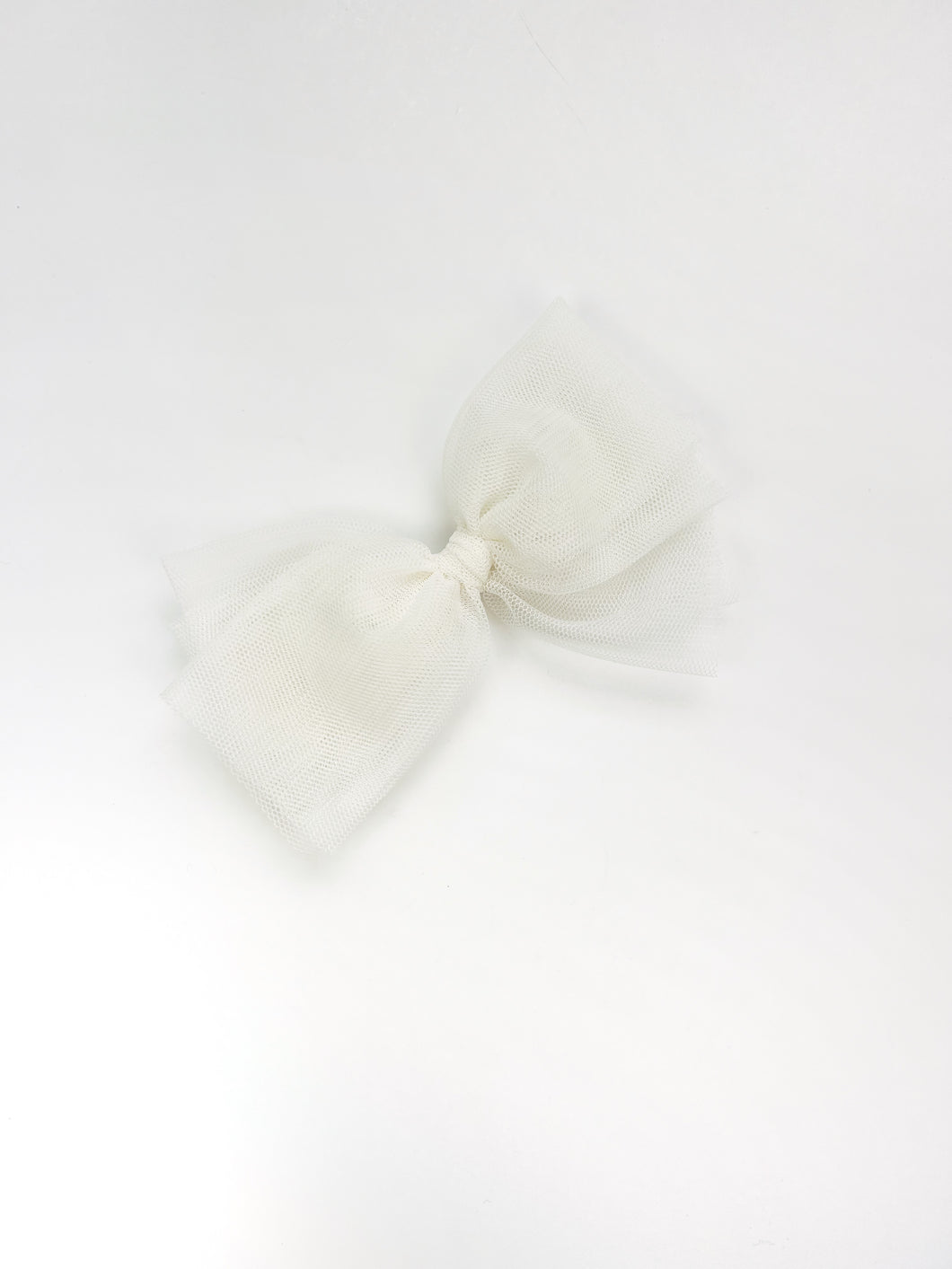 Maeve | Ivory Tulle | Oversized | Right Clip
