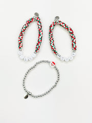 Santa Bracelet {MADE TO ORDER}