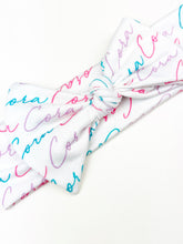 Load image into Gallery viewer, Bow Wrap | Personalized | Jersey
