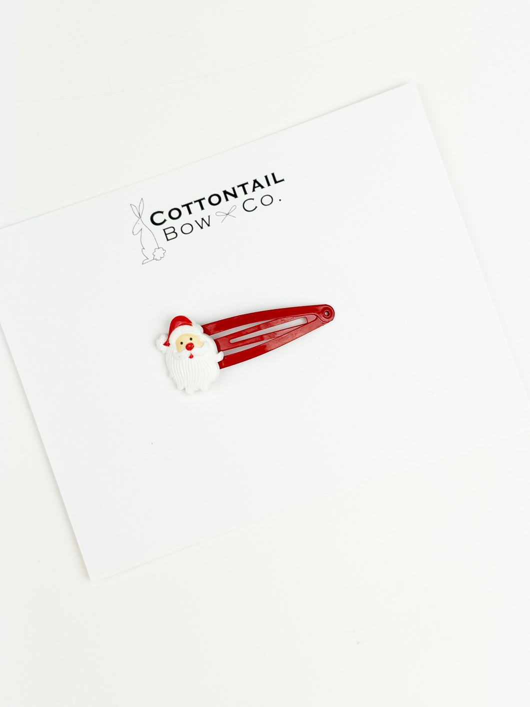 Acrylic Santa Clip
