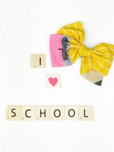 Load image into Gallery viewer, Personalized Classic Pencil Bow
