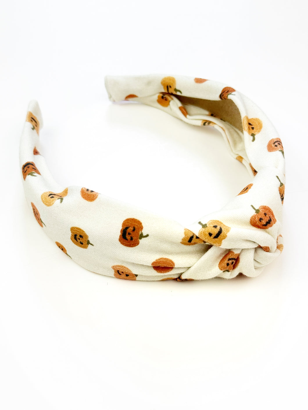 Knotted Headband | Mini Jack-o-Lanterns