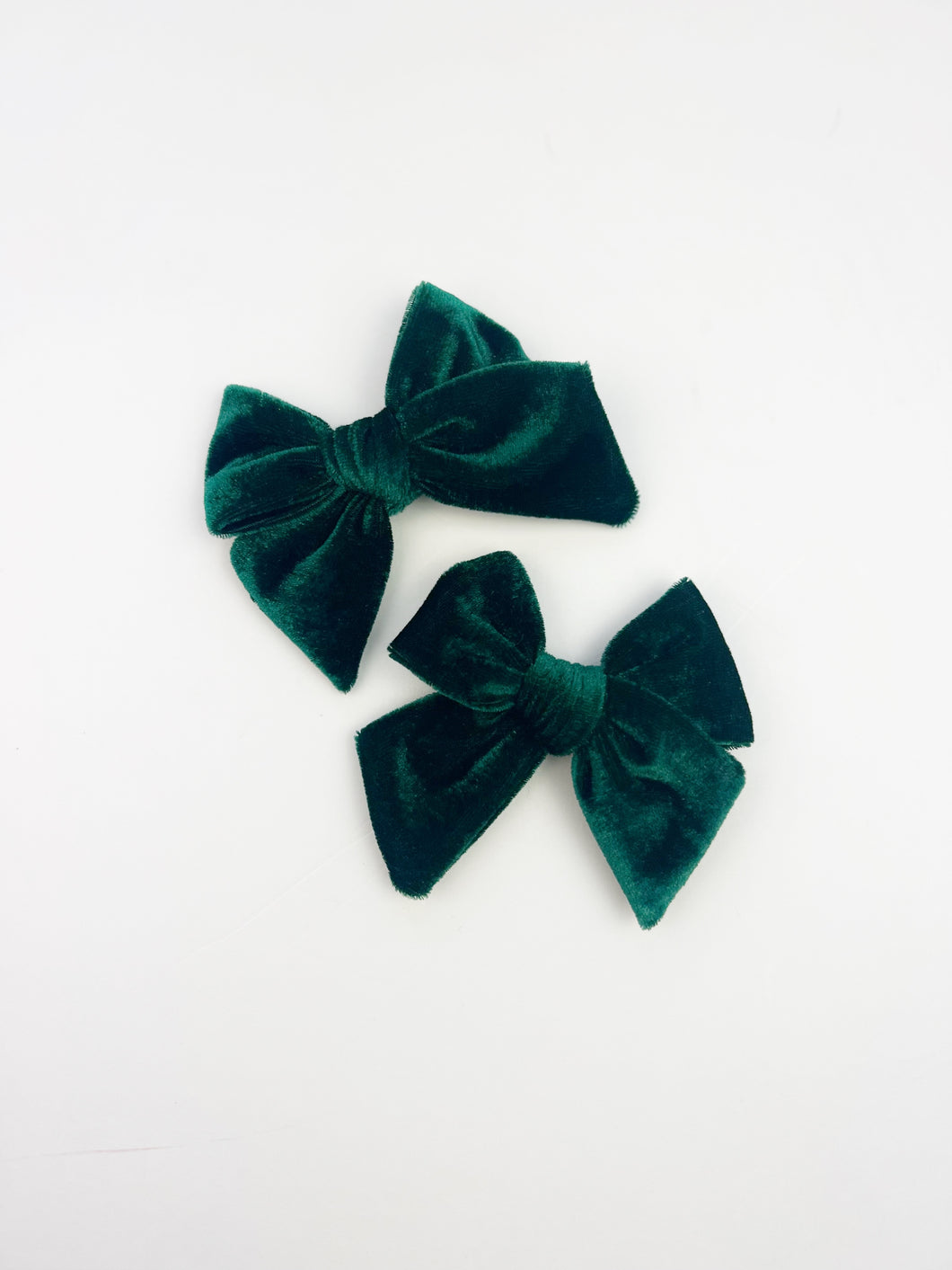 Pigtail Set | Green Velvet