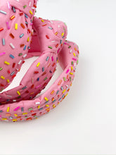 Load image into Gallery viewer, Knotted Headband | Sprinkles Cushioned | Oversized
