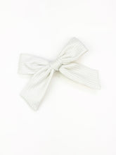 Load image into Gallery viewer, Ella | Ivory Shimmer | Oversized | Left Clip {PRE-ORDER}
