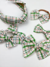 Load image into Gallery viewer, Knotted Headband | Irish Plaid {PRE-ORDER}
