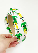 Load image into Gallery viewer, Knotted Headband | Santa&#39;s Buddy {PRE-ORDER}
