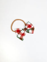 Load image into Gallery viewer, Maeve | Jolly Plaid | Standard | Headband {PRE-ORDER}
