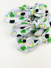 Load image into Gallery viewer, Knotted Scrunchie | End of the Rainbow
