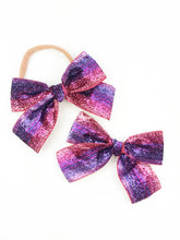 Load image into Gallery viewer, Maeve | Glitter Ribbon | Oversized | Headband
