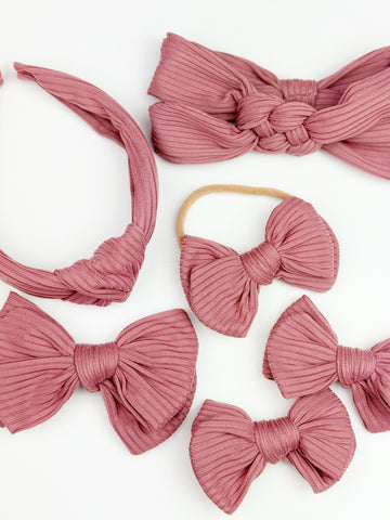 Pigtail Set | Mauve