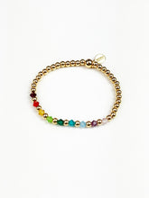 Load image into Gallery viewer, Rainbow Stone Bracelet
