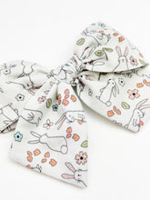 Load image into Gallery viewer, Maeve | Garden Bunnies | Oversized | Right Clip {PRE-ORDER}
