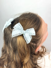 Load image into Gallery viewer, Pigtail Set | Powder Blue Crochet
