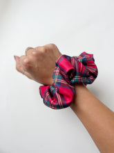 Load image into Gallery viewer, XL Scrunchie | Holiday Plaid
