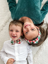 Load image into Gallery viewer, Knotted Headband | Jolly Plaid {PRE-ORDER}
