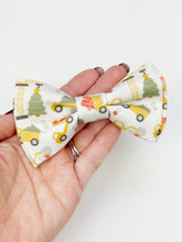 Load image into Gallery viewer, Leo Bow Tie | Christmas Construction {PRE-ORDER}

