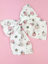 Load image into Gallery viewer, Maeve | Sweet Apples (Poly Crepe de Chine) | XXL Hand Tied | Left Clip
