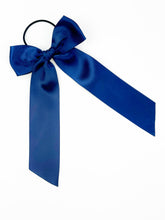 Load image into Gallery viewer, Maeve | Navy Satin | Long Tail {PRE-ORDER}
