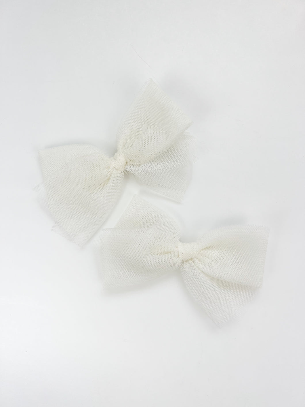 Pigtail Set | Ivory Tulle