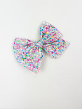 Load image into Gallery viewer, Maeve | Pastel Confetti | Oversized | Left Clip
