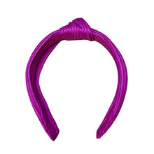 Load image into Gallery viewer, Knotted Headband | Purple Shimmer
