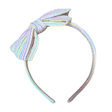 Load image into Gallery viewer, Avery Headband | Rainbow Seersucker
