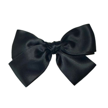 Load image into Gallery viewer, Oversized Maeve | Black Satin | Right Clip
