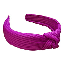 Load image into Gallery viewer, Knotted Headband | Purple Shimmer
