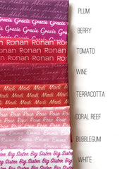Bow Wrap | Personalized | Jersey