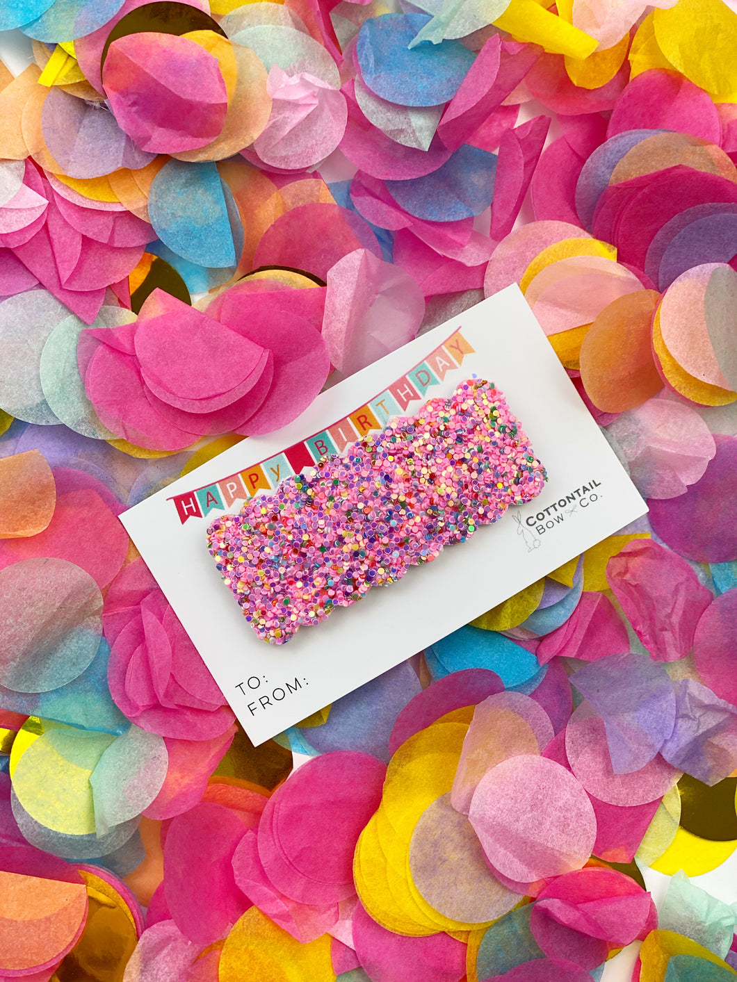 Single Sparkle Clip | The Birthday Clip