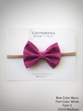 Load image into Gallery viewer, Cottontail Bow &amp; Co. | Madison Bow | Personalized
