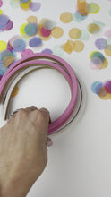Load and play video in Gallery viewer, Headband | White Cushioned
