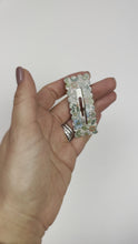 Load and play video in Gallery viewer, Acrylic Snap Clip | Vintage Floral
