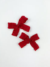 Load image into Gallery viewer, Pigtail Set | Red Ruffle
