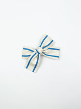 Load image into Gallery viewer, Maeve | Blue Stripe | Oversized | Right Clip
