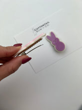 Load image into Gallery viewer, Peep Bunny Clip Set

