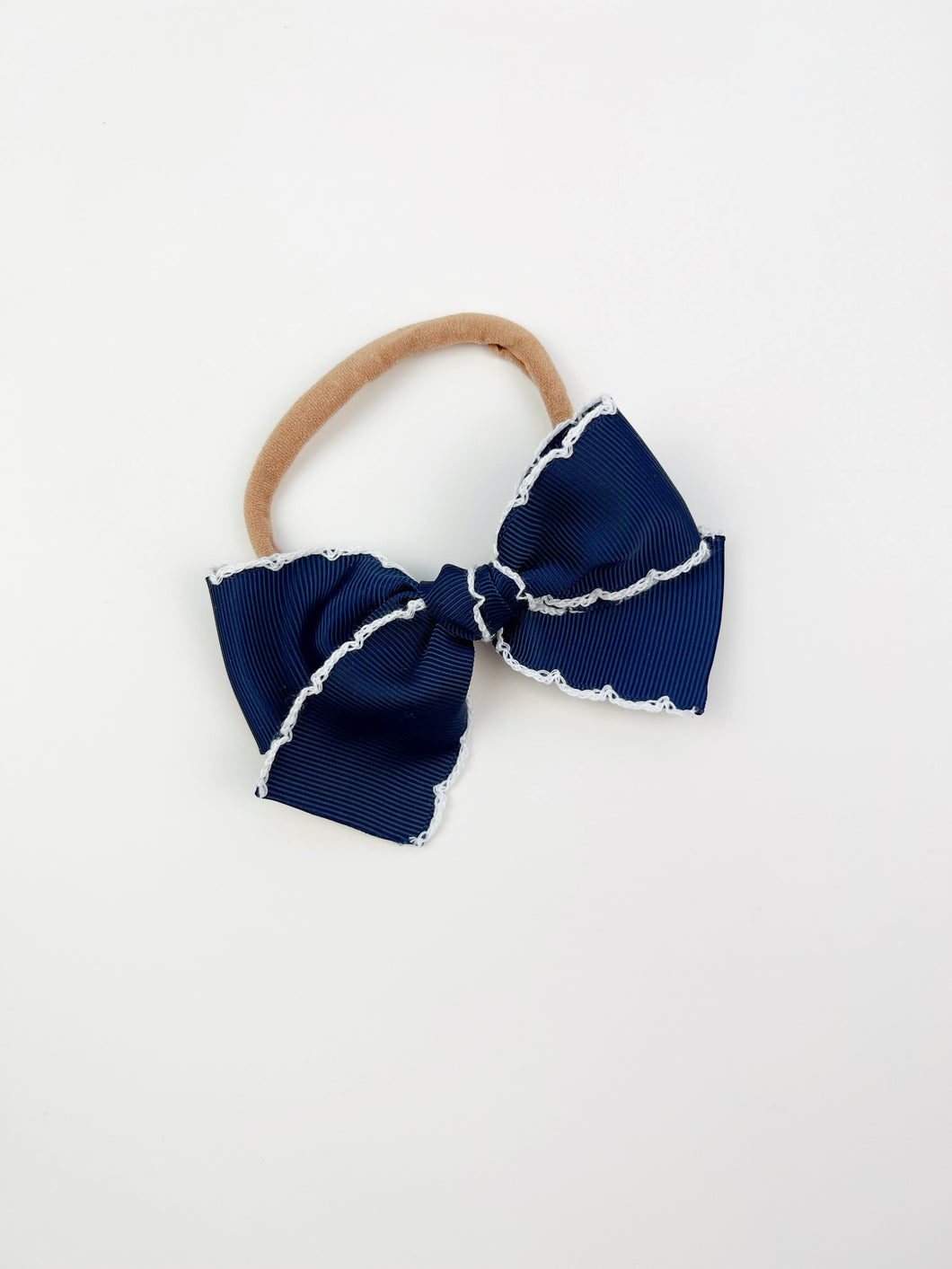 Maeve | Nautical Navy | Oversized | Headband