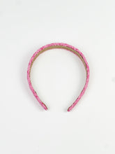 Load image into Gallery viewer, Hard Headband | Woven Hot Pink
