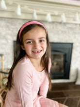Load image into Gallery viewer, Hard Headband | Woven Hot Pink
