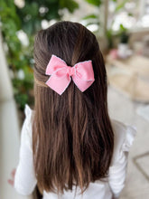 Load image into Gallery viewer, Maeve | Pink Grosgrain | Oversized | Right Clip
