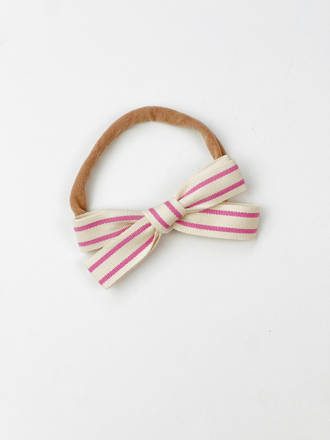Maeve | Pink Stripe | Mini | Headband
