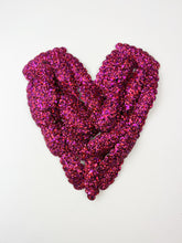 Load image into Gallery viewer, Single Snap Clip | Pink/Purple Glitter
