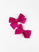 Load image into Gallery viewer, Maeve | Fuchsia | Pigtail Set
