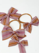 Load image into Gallery viewer, Maeve | Halloween Stripe | Standard | Headband
